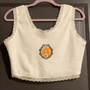 Spooky CareBears Crop Top